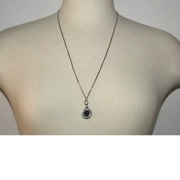 SU Sterling Silver 925 Necklace with Pendant & Earrings Set - 23 in - Picture 4 of 10